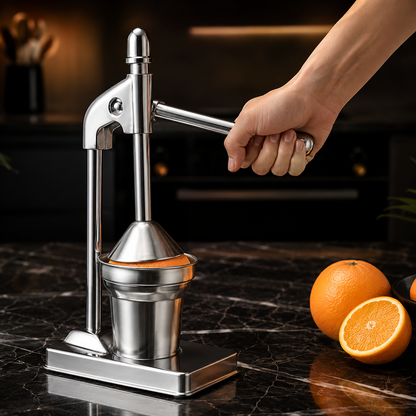 Stainless Steel Manual Fruit Juicer